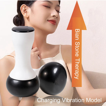 RelaxStone™ – Portable Deep-Tissue Vibration Massager