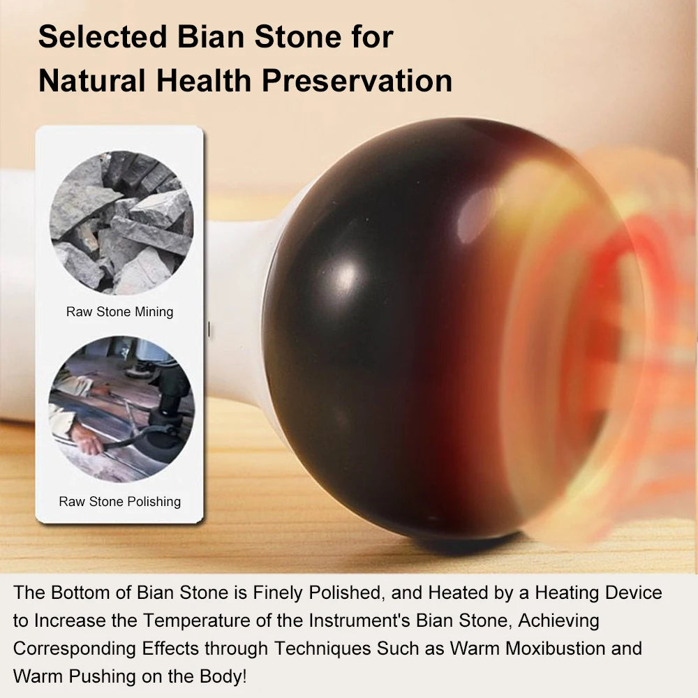 RelaxStone™ – Portable Deep-Tissue Vibration Massager
