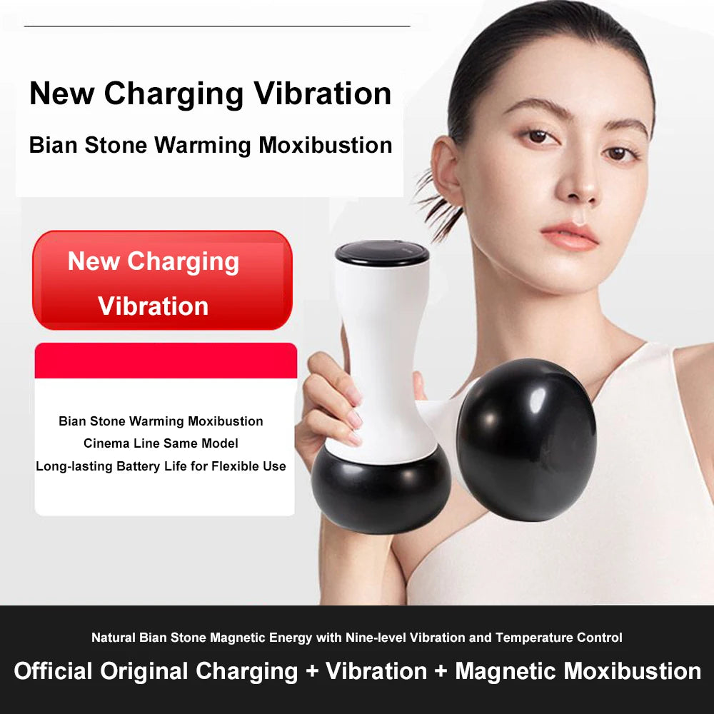RelaxStone™ – Portable Deep-Tissue Vibration Massager